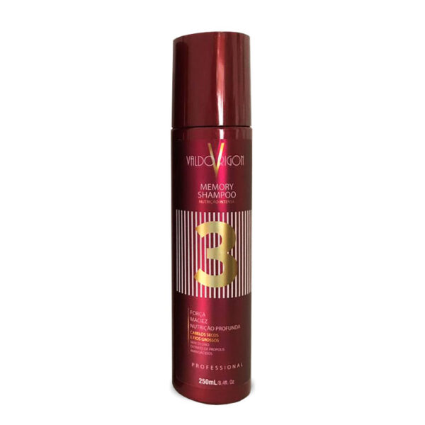 Shampoo para Cabelos Cacheados Hidratante Memory 3 - 250ml